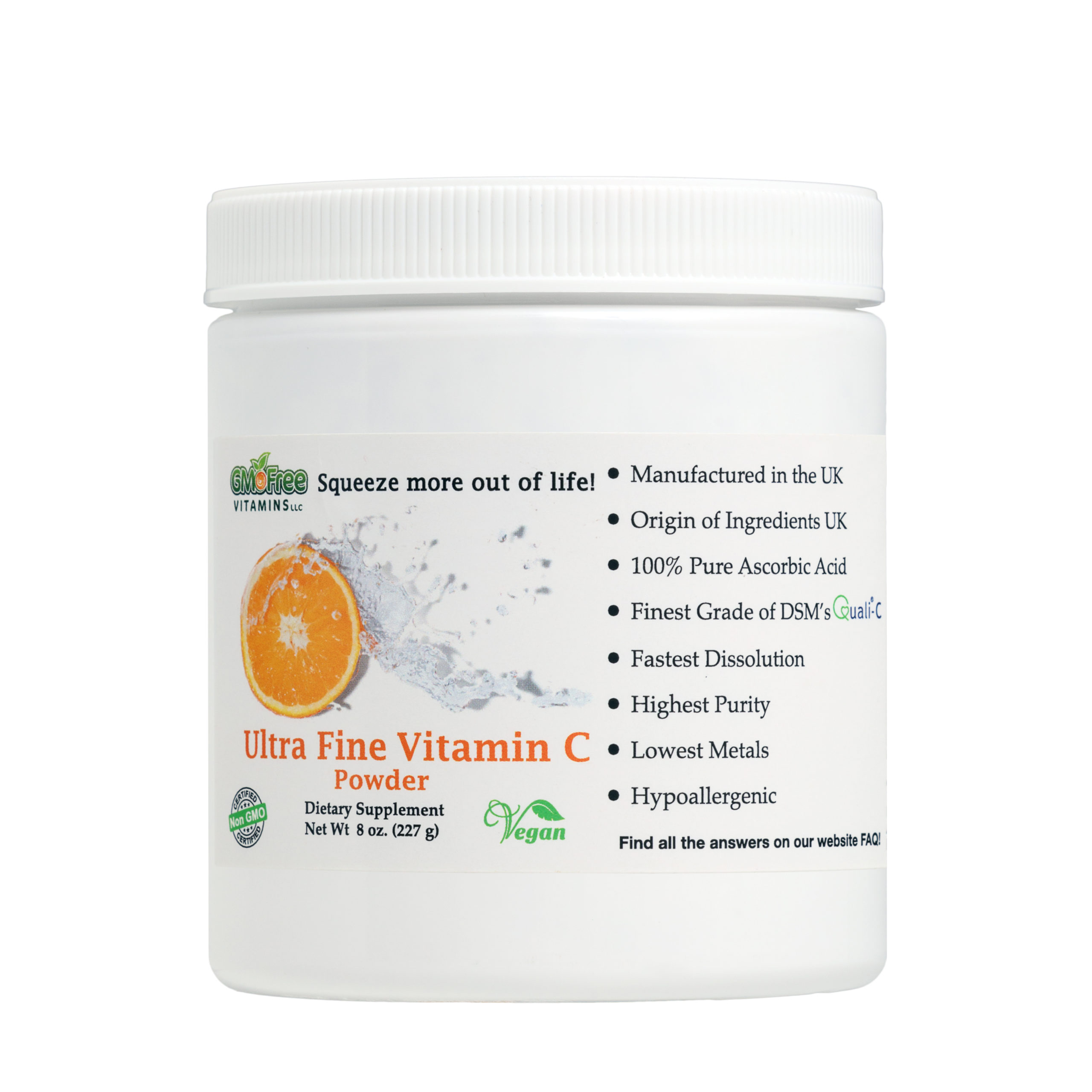 Quali-C Ultra Fine Vitamin C Front